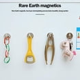 thumbnail image 3 of Muyoka Ganchos magn茅ticos, 20 imanes de tierra resistentes de m谩s de 66 libras con gancho para refrigerador, gancho de crucero extra fuerte para colgar, colgador magn茅tico para cortina, parrilla, 3 of 7