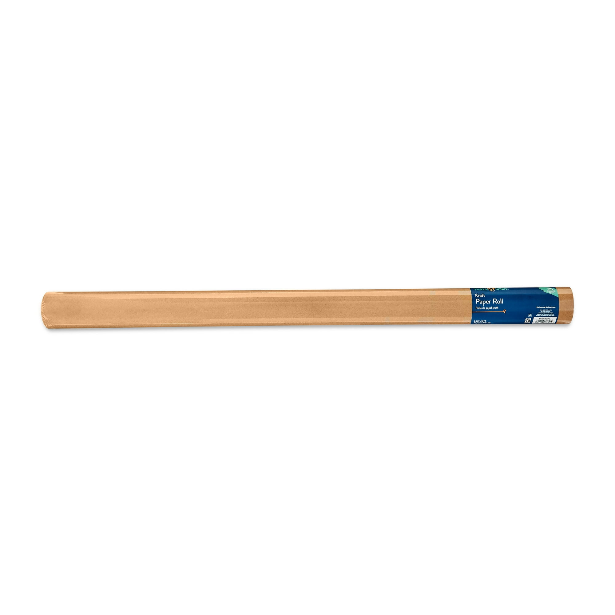 Hello Hobby Kraft Brown Paper Roll, 2.5 ft x 30 ft