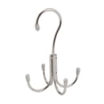 thumbnail image 4 of Colgador de cinturón para armario, soporte para cinturón, bufanda de Metal, estante para corbatas, 4 para hombres y mujeres, ganchos, 4 of 9