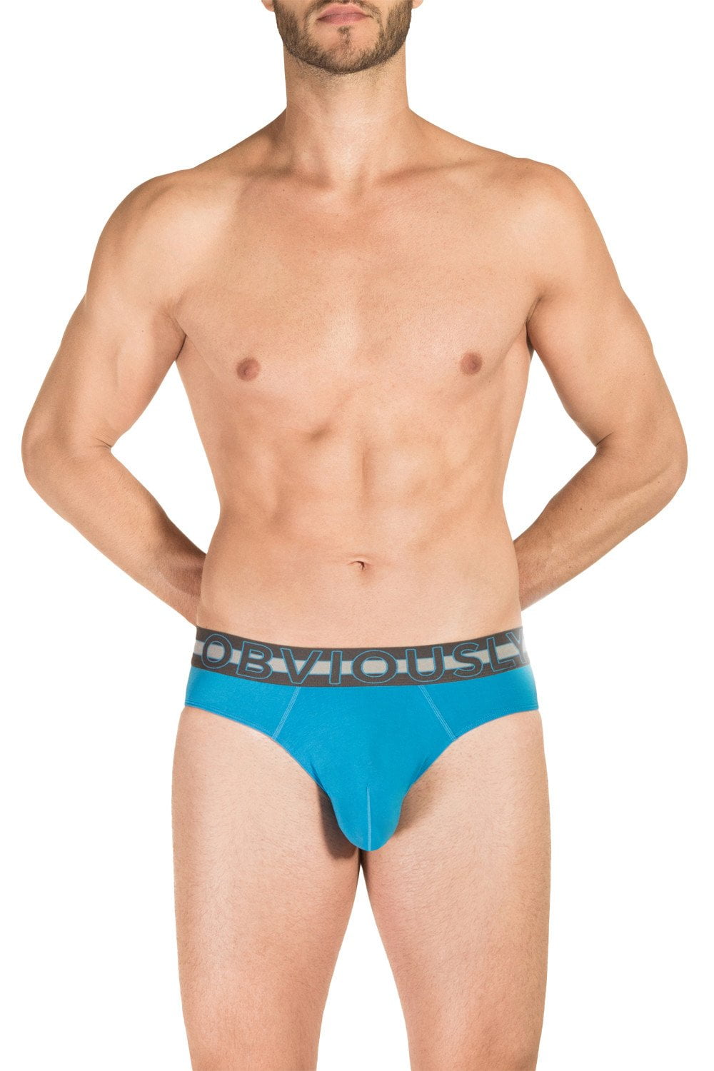 Obviously EveryMan Boxer Briefs - 3 Inch Leg, Bondi Color, XLarge Size, Bamboo/Lycra Blend For Comfort - View #6