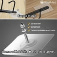 thumbnail image 3 of 4PC Dental & Medical Equipment Storage Hanger Rack & Hanging Hook by VASTMED | Holder Under Cabinet Closet Without Drilling | Perfect Adhesive Mug Holder Hanger for Kitchen, Dentist, Clinic&nbsp;, 3 of 3