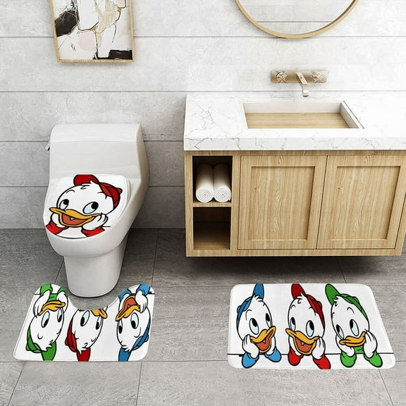 DuckTales Classic Three Piece Set With Water Absorption And Anti Slip Properties