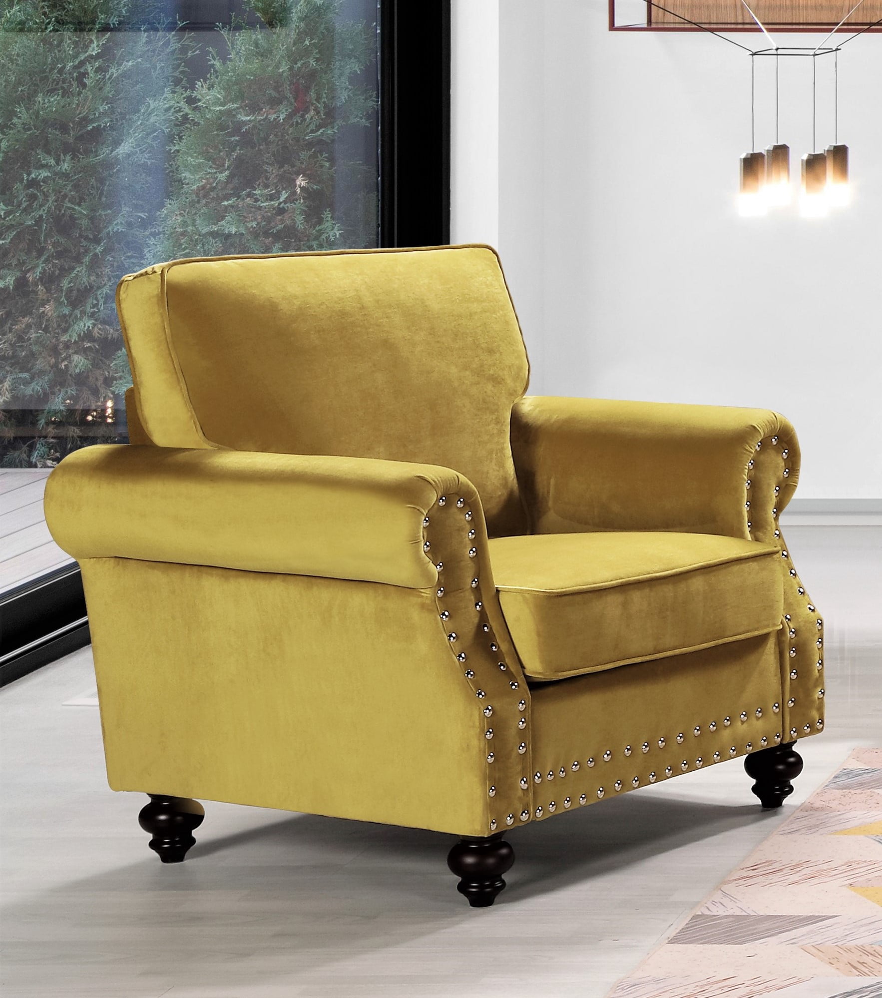 Fegley 37.79'' Wide Tufted Armchair