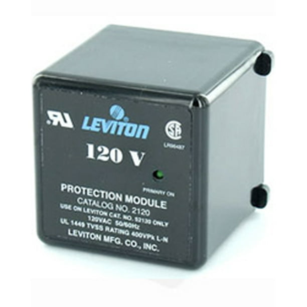 Leviton 2120 120 VAC 50/60 Hz Max. Transient Voltage Surge Suppression