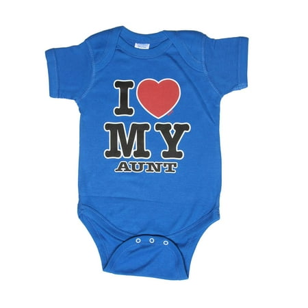 

I Love My Aunt Baby Bodysuit- 12 months