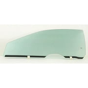 Driver Left Side Door Window Door Glass Compatible with Honda Accord 2 Door Coupe 1998-2002 Models