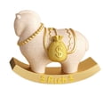 thumbnail image 1 of Figura de caballo en miniatura, ideal para manualidades. Estatua de caballo de , adorno de escritorio para dormitorio, fiestas, estantería u, 1 of 9