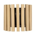 thumbnail image 6 of Varaluz Suratto 1-Lt   Sconce - Matte Black/Honey Blonde, 6 of 7