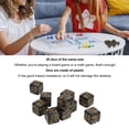 thumbnail image 4 of 6 Sided Number  Set§16mm Number  Set§16mm Number §game § Set§number  Set 20 PCS 6 Sided Number  Set Black Lightweight Impact Resistance 16mm Number  For Table Games, 4 of 8