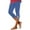 Blue, variant on Yubnlvae 2025 High Waist Cutout Leggings - Yoga & Lounge Cropped Pants (Lightweight, Soft Stretchy Fabric) Black L