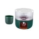 thumbnail image 4 of Dispensador de bebidas giratorio con grifo para refrigerador, contenedor para jugo de limonada helada Verde, 4 of 9