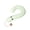 Green, variant on Green Sleeping Pillow For Cat Neck Support With Sisal Rattle Ball Pet Sleep Cushion Interactive Chew Toy For Indoor