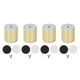 thumbnail image 2 of Levantadores De Cama De Cama Pesados, Elevadores De Muebles Ajustables Para El Soporte De Silla De Mesa De Sofá A 2200 Libras, Conjunto De 4 Paquetes De Muebles Auto Adhesivos, 2 of 7