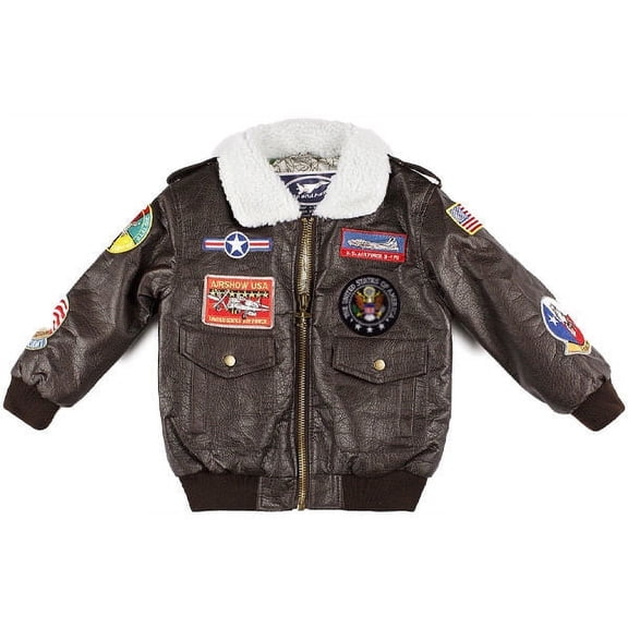 Up and Away A-2 Bomber Jacket Brown 12