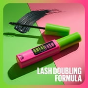 Maybelline Great Lash Volumizing Lengthening Washable Mascara, Brownish Black, 0.43 fl oz