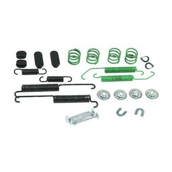 Rear Drum Brake Hardware Kit - Compatible with 2017 - 2024 Mitsubishi Mirage G4 2018 2019 2020 2021 2022 2023