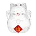 thumbnail image 2 of Elodie 3D Cat Glass Money Saving Jar for Birthday Gift for Kids Sturdy Multipurpose Style B, 2 of 8