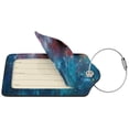 thumbnail image 2 of Fuzoiu Abstract Colorful Art Supplies Print Premium Leather Luggage Tag,Travel Accessory,Luggage Tag for Suitcase Baggage Handbag Travel Bag,Name Card & Privacy Cover-2 PCS, 2 of 5