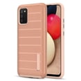 thumbnail image 3 of MyBat Fusion Protector Case Compatible With Samsung Galaxy A02s - Rose Gold Dots Textured / Rose Gold, 3 of 8