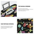 thumbnail image 5 of Naloa Bright Mushrooms Elastic Suitcase Protector, Travel Suitcase Protector Cover Fits 18-32in Suitcase - X-Large, 5 of 9