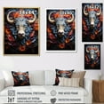 thumbnail image 4 of Designart "Cosmic Highlanders In Yak Land I" Yaks Floater Framed Canvas Prints, 4 of 5