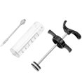 thumbnail image 2 of Plastic and Stainless Steel Meat Injector/Sauce/Marinade Basting Injector Syringe with Screw on Meat Needle - Made in Spain - 9.2, 2 of 4