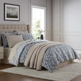 thumbnail image 4 of Martex Arcadia Grove Full/Queen Comforter Set, Steel Gray, Lightweight, Reversible, 3-Pc, 4 of 4