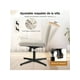thumbnail image 2 of Silla Ergonómica de Oficina sin Brazos, Beige, Altura Ajustable (79-92 cm), Respaldo Reclinable 20°, Giro 360°, Asiento Acolchado (65x52 cm), Base Metálica Negra (136 kg), para Hogar y Escritorio, 2 of 4