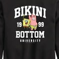 thumbnail image 3 of SpongeBob SquarePants - Bikini Bottom University - Toddler & Youth Crewneck Fleece Sweatshirt, 3 of 6