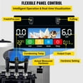 thumbnail image 5 of SHENGJINSH Pre-cooling Commercial Soft Ice Cream Machine, 3 Flavors Ice Cream Maker, 2200W Serve Yogurt Maker, 5.3 to 7.4 Gal/H, 5 of 11