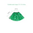 thumbnail image 3 of Wovilon Home Decor St Patricks Day Decorations St. Patrick'S Day Party Accessories Set Tu-Tu Skirt, Beaded Necklace, Green Sleeves(Adult), 3 of 6