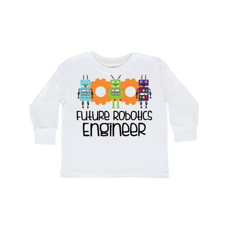 

Inktastic Future Robotics Engineer Gift Toddler Boy or Toddler Girl Long Sleeve T-Shirt