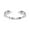 White Gold, variant on AFFY Toi Et Moi Ring, Marquise and Round Cut Lab Created Moissanite Engagement Rings for Women in 14K Solid White Gold Size-7