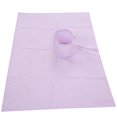 thumbnail image 2 of Beauty Salon Massage Bed Sheet Cotton Massage Table Cover with Face Hole (70 x 100cm)Violet Blue, 2 of 5