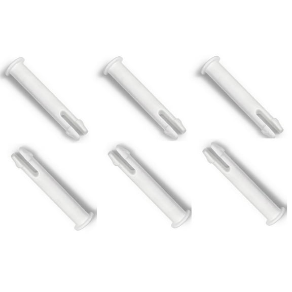 Replacement Intex 10574 Pins for Small Rectangular Frame Pools 6-Pack