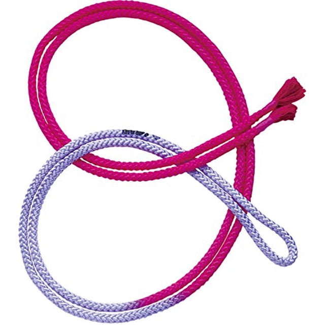SASAKI Rhythmic Gymnastics Equipment Double End Rope Japan Gymnastics Association Certified Raspberry x Lavender M280TSF Length 3m/Diameter 1cm
