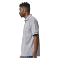 thumbnail image 5 of Gildan DryBlend Jersey Polo&nbsp;for Men, Short Sleeve Golf T-Shirt, Sport Grey S, 5 of 5