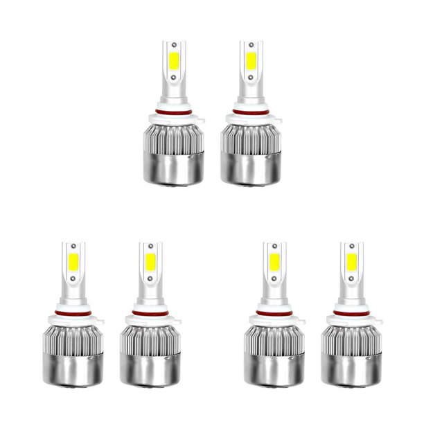 Bombillas de luz alta y baja Riwesomey COB LED 36W 6000K Type3 NO3