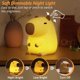 thumbnail image 2 of Capybara Night Light - Adorable Silicone LED Lamp with Dimming and Timer, Gift for Women, Teen Girls, Babies and Kids, 2 of 4