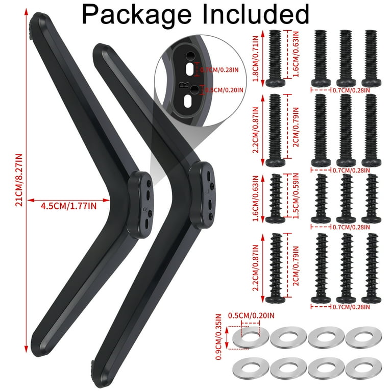 Tcl 55 tv legs discount