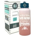 thumbnail image 6 of Best Moms Get Promoted to Grandma 32 oz Rose Gold Water Bottle for Grandmothers, 6 of 6