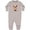 AC-Heather Grey, variant on Kiniart Mini Goldendoodle Baby Fleece Romper