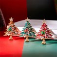 thumbnail image 6 of Christmas Tree Brooch under $5! Xqxayjr Christmas Tree Brooch, Winter Coat Pin for Sweater and Clothing Accessories, 6 of 9