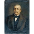 thumbnail image 3 of Franz von Lenbach 14x18 Black Modern Framed Museum Art Print Titled - The Imperial Council and Member of the Reichstag Isaak Rubinstein, 3 of 5