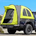 thumbnail image 2 of Pickup Truck Tent, Waterproof PU2000mm for Camping 5.5-6 Ft Bed,2-Person Sleeping with Double Layer Design Windows, Portable Bed Tent Expandable Triangle Sunshade Awning, 2 of 4