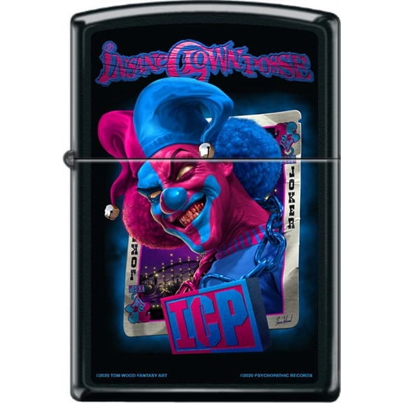 ICP Carnival of Carnage - Blue Matte Zippo Lighter