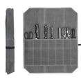 thumbnail image 3 of Knife Roll Case Knives Holder Waxed Canvas Cutlery Protector Home Kitchen Cooking Tool And Utensils Wrap Bag Roll Pouch, 3 of 5