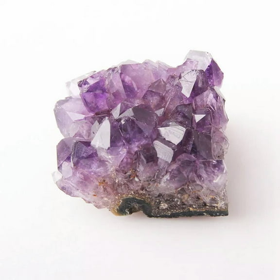 GKNET Natural Quartz Amethyst Crystal Cluster Energy Druzy Geode Gemstone Reiki Decor