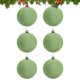thumbnail image 2 of Adornos de bolas para árbol de Navidad, decoración navideña irrompible, adornos de bolas flocadas, decoraciones de bolas navideñas para Navidad, 2 of 5