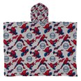 thumbnail image 2 of Spider-Man Silk Touch Hooded Poncho Blanket, 2 of 4